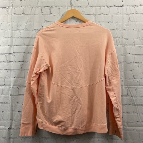 All in Motion Womens Size Medium Peach Color Activewear Sweatshirt Top Pockets - Picture 4 of 10